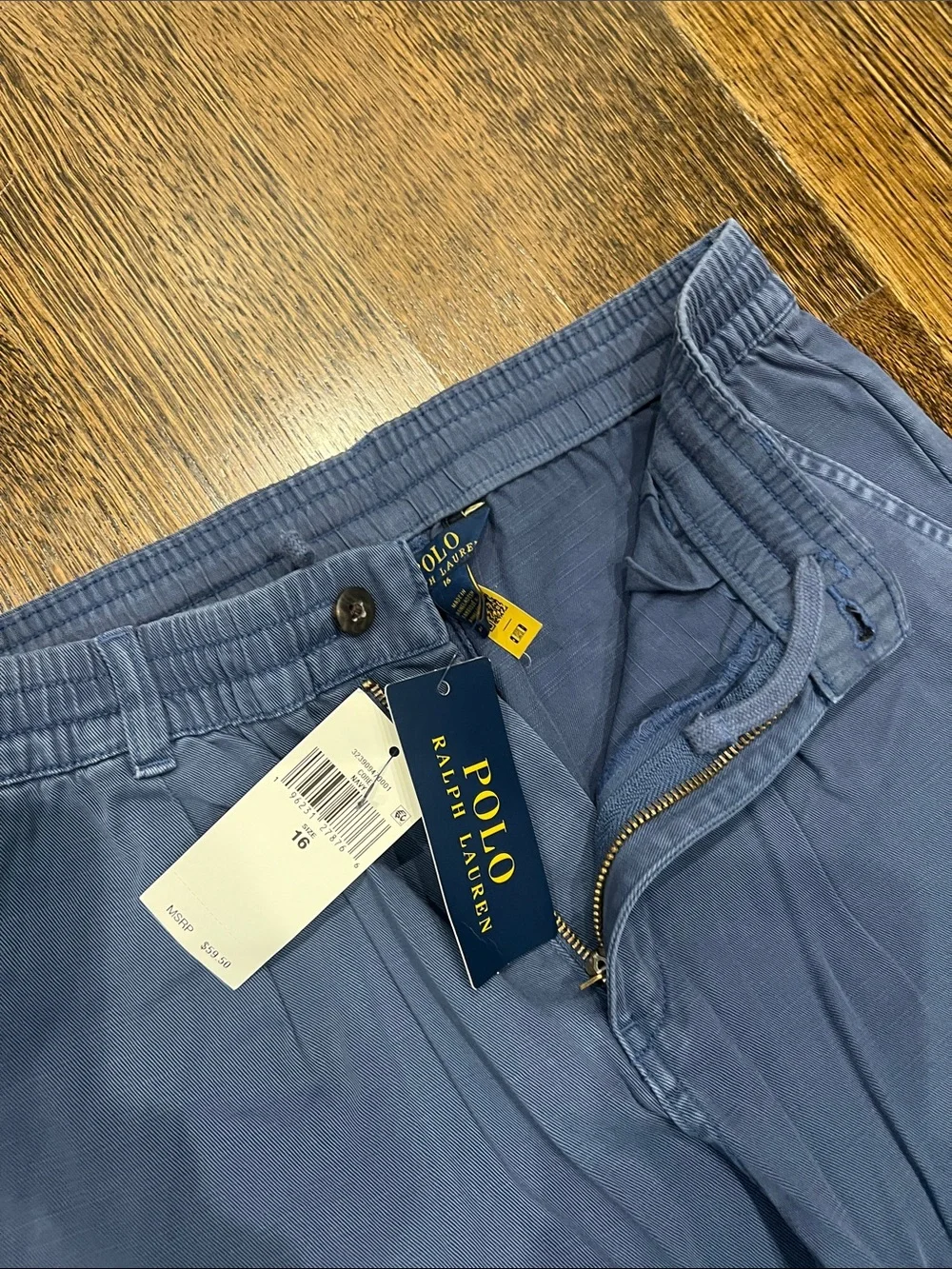 Ralph Lauren Boys' Navy Blue Chinos